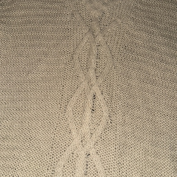 Tan American Eagle V-Neck Sweater Size Large - Picture 3 of 7